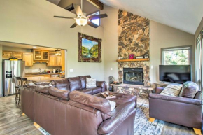 Pet-Friendly Heber Home with Sunny Deck and Yard!